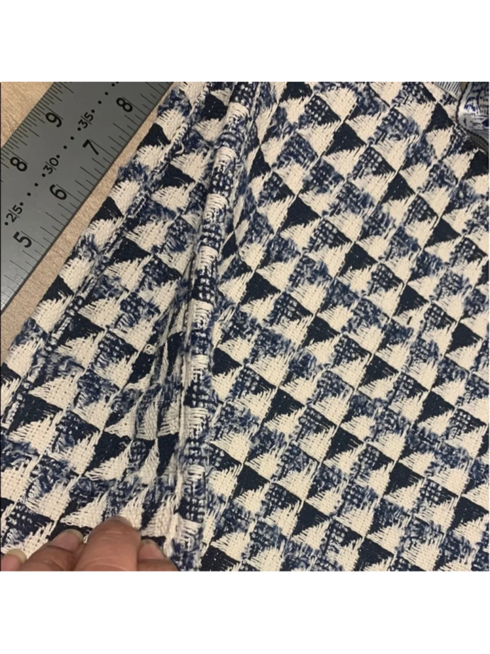 Elegant Blue and White Tote NWOT